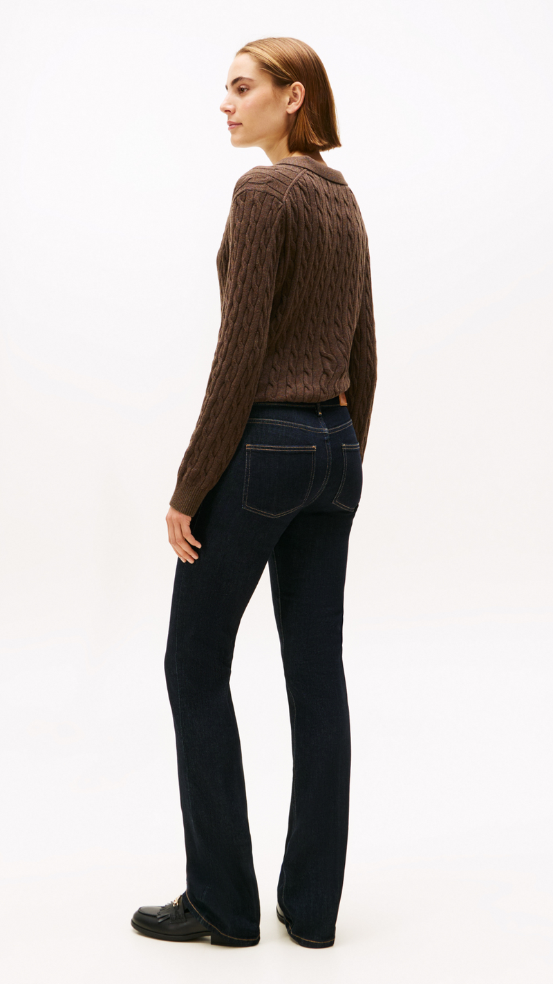 Regular Waist Denim Bootcut