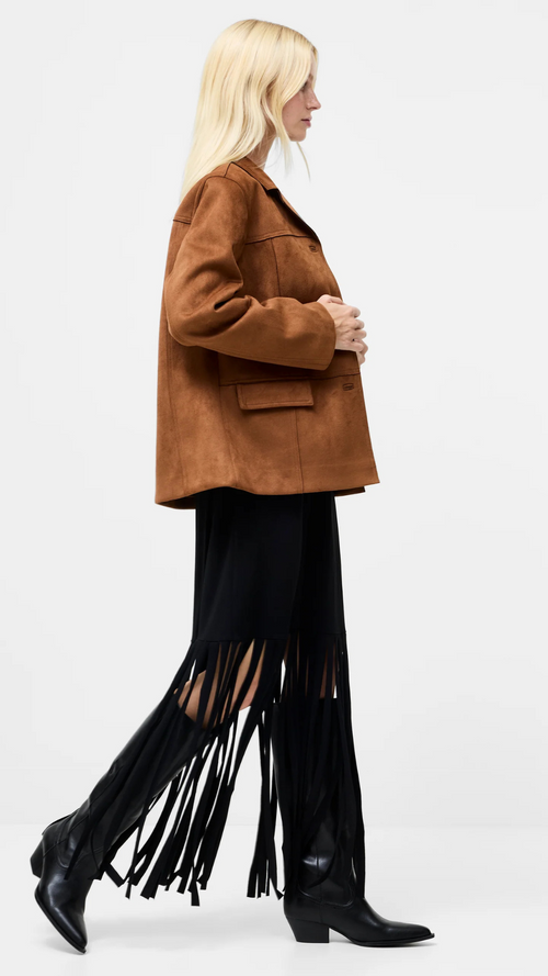 Laney Faux Suede Jacket