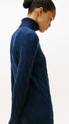 Soft Wool Cable Knit Dress