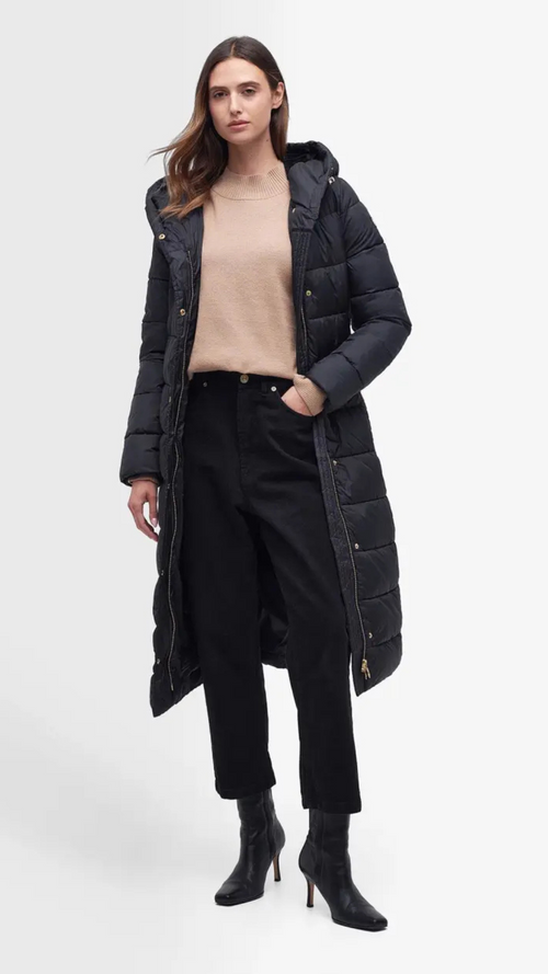 Track Line Quilted Jacket