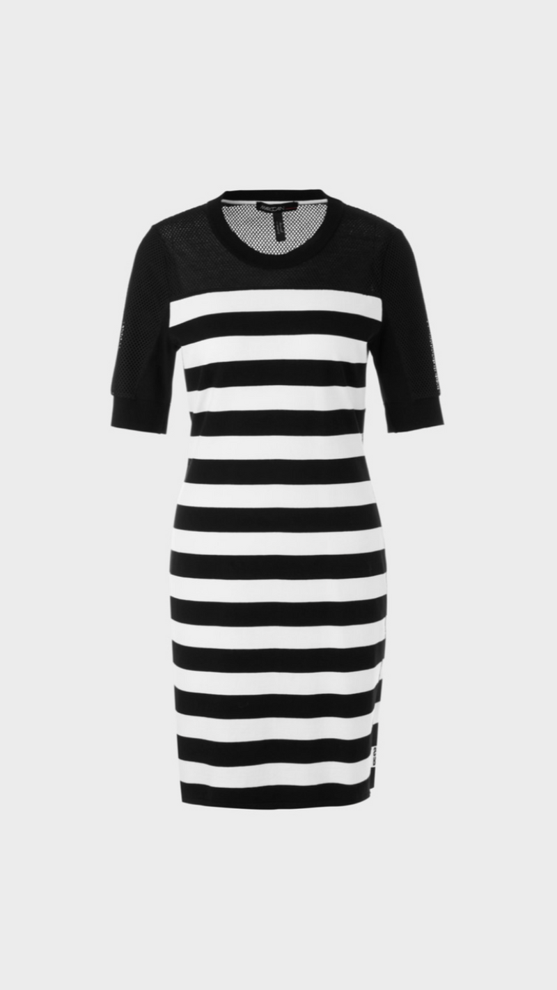Dress With Block Stripe "Rethink Togehter"