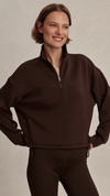 Sian Cropped Half Zip