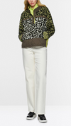 Trekking jumper with 3D effect knit