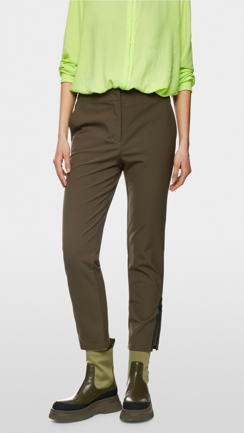 FRANCA techno material trousers