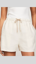 Pull on Casual Linen Shorts
