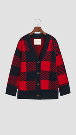 Buffalo Checked Cardigan