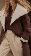 Annalise Reversible Wrap Coat