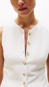 Pleat Front Shorts