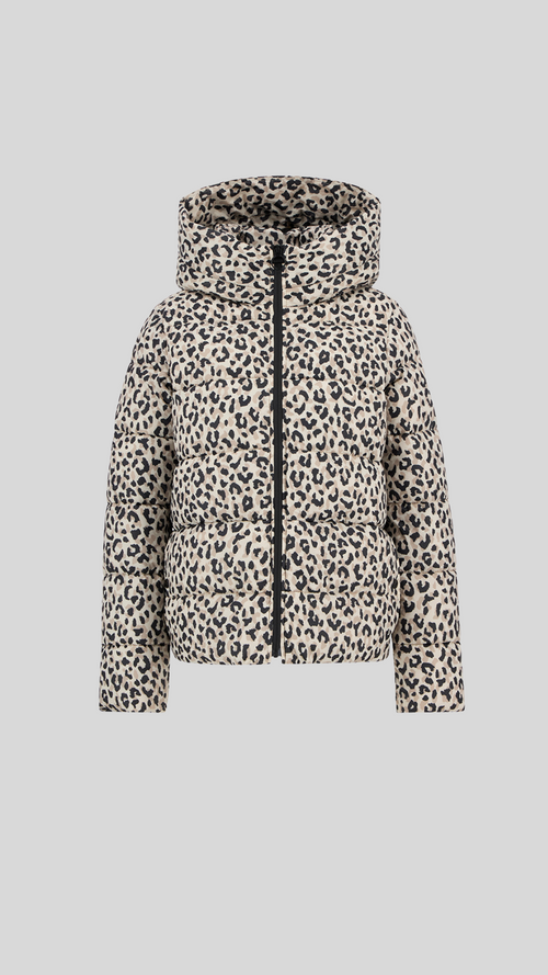 Printed Olivios Puffer Coat