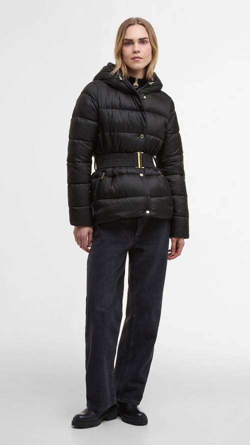 Short Track Line Puffer Jacket