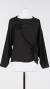 Blouse with 3D Flower
