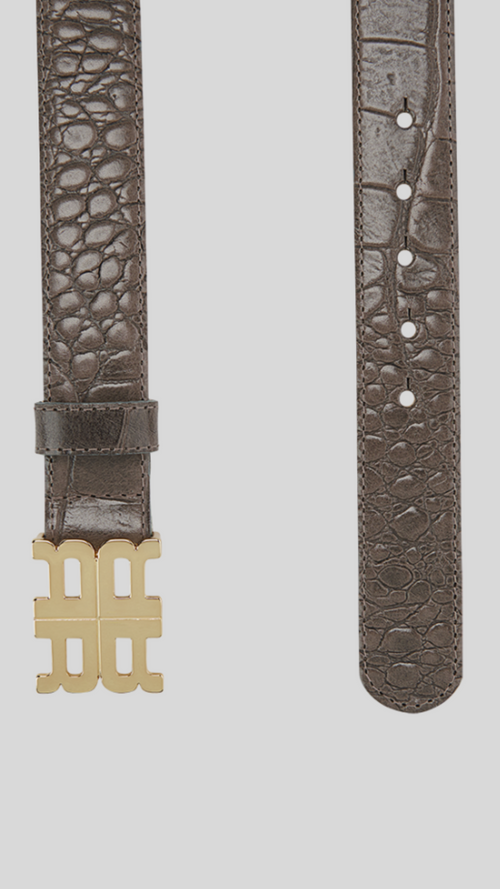 Belt With Riani Logo Buckle