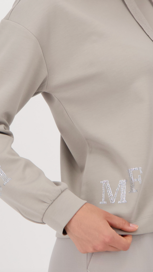 Sweatshirt with Decorative Detail