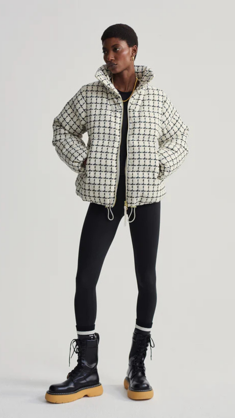 Eugene Check Short Puffer