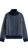 Pure Wool Cable Knit Relaxed Jumper
