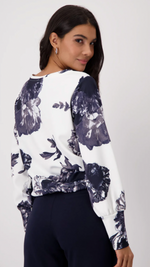 Deep Ocean Print Sweatshirt