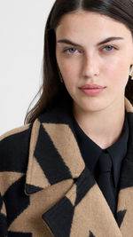 Lucilla Houndstooth Coat