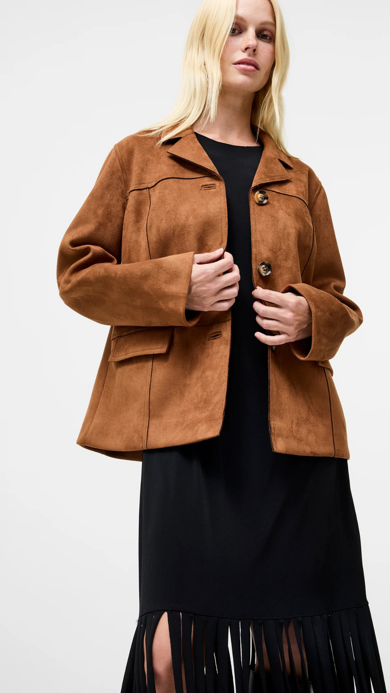 Laney Faux Suede Jacket