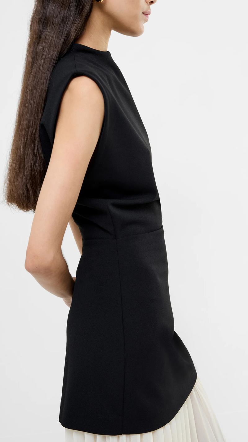 Zion Pleated Skirt Dress