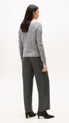 Soft  Wool Cable Cardigan