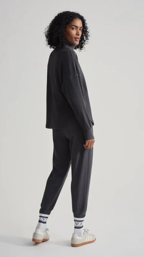 Brushed Rib Slim Cuff Pant