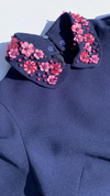 Sabrina- Collar Dress with Puff Sleeve
