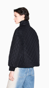 Diamond quilted jacket