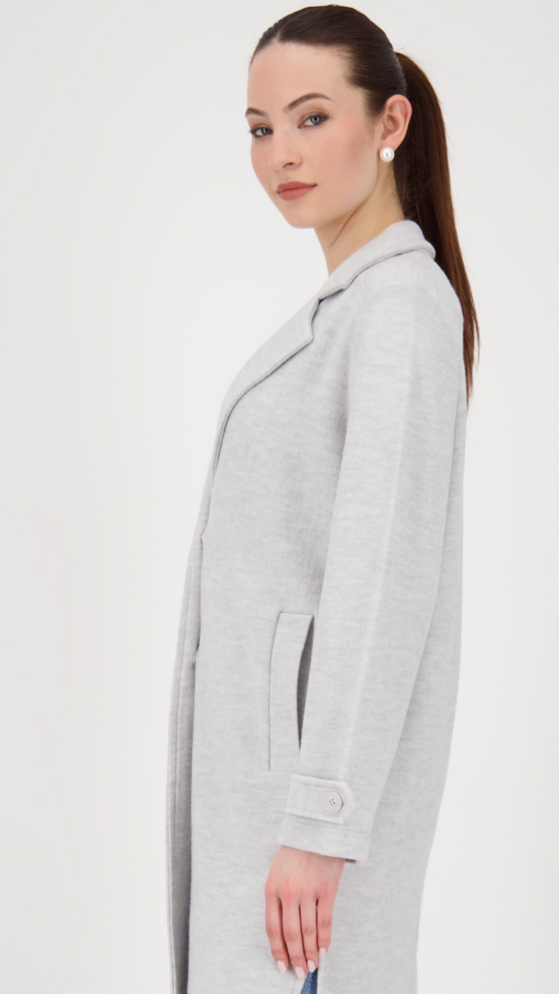 Cardigan made of boiled wool