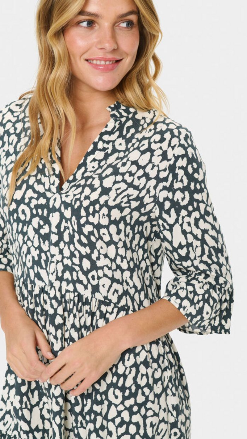 Eda Leopard Dress
