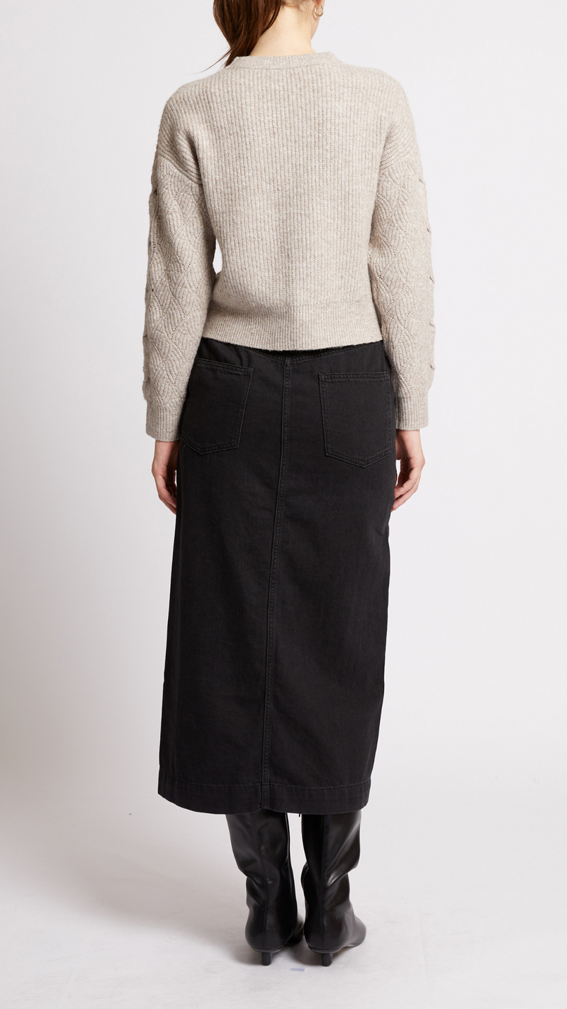 Tina Cable Tie Knit