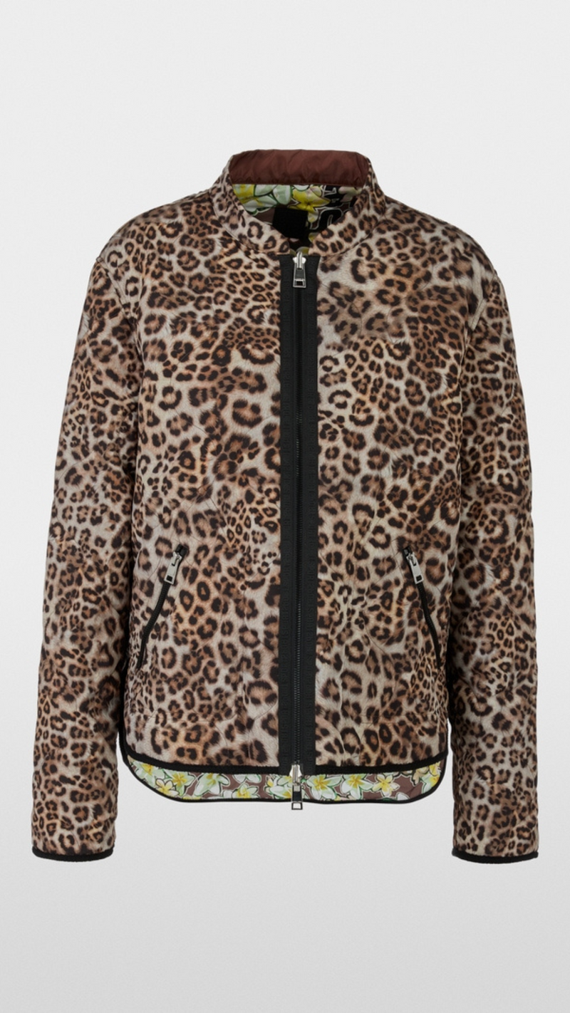 Rethink Togehter Print Reversible Jacket