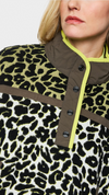 Trekking jumper with 3D effect knit