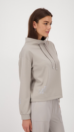 Sweatshirt with Decorative Detail