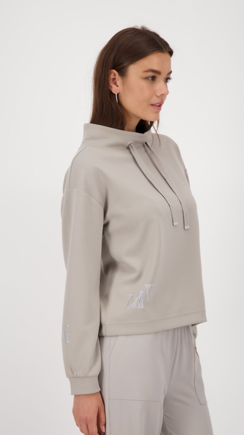 Sweatshirt with Decorative Detail