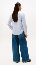 Regular Fit Striped Poplin Shirt