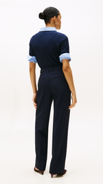 Slim Straight Leg Trousers