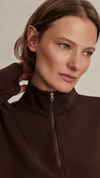 Sian Cropped Half Zip