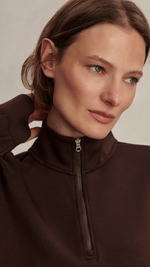Sian Cropped Half Zip