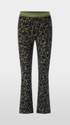 FREDERICA leopard print pull-on trousers