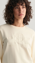 Regular Tonal Crew Neck Sweatshirt