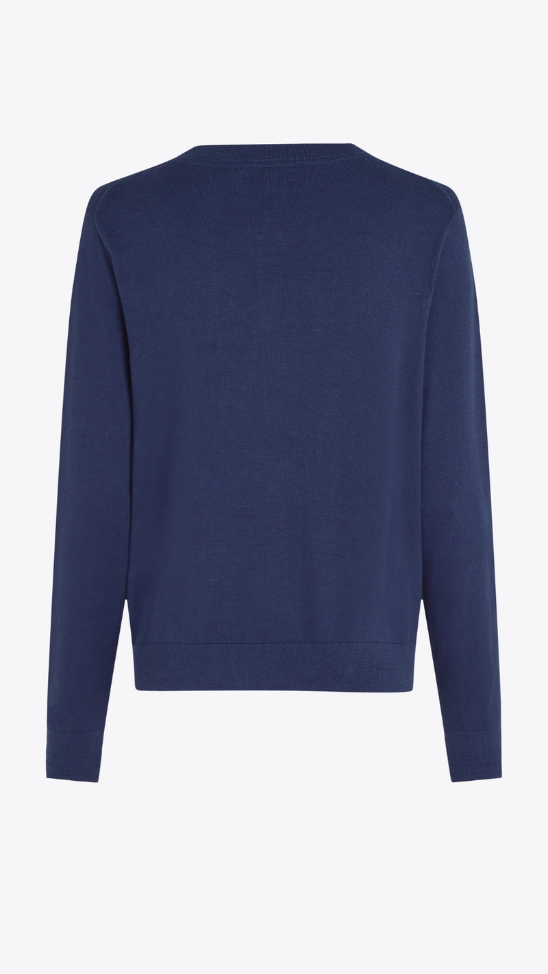 Cotton Jersey Stitch Cardigan