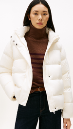 Down Hooded Puffer Jacket