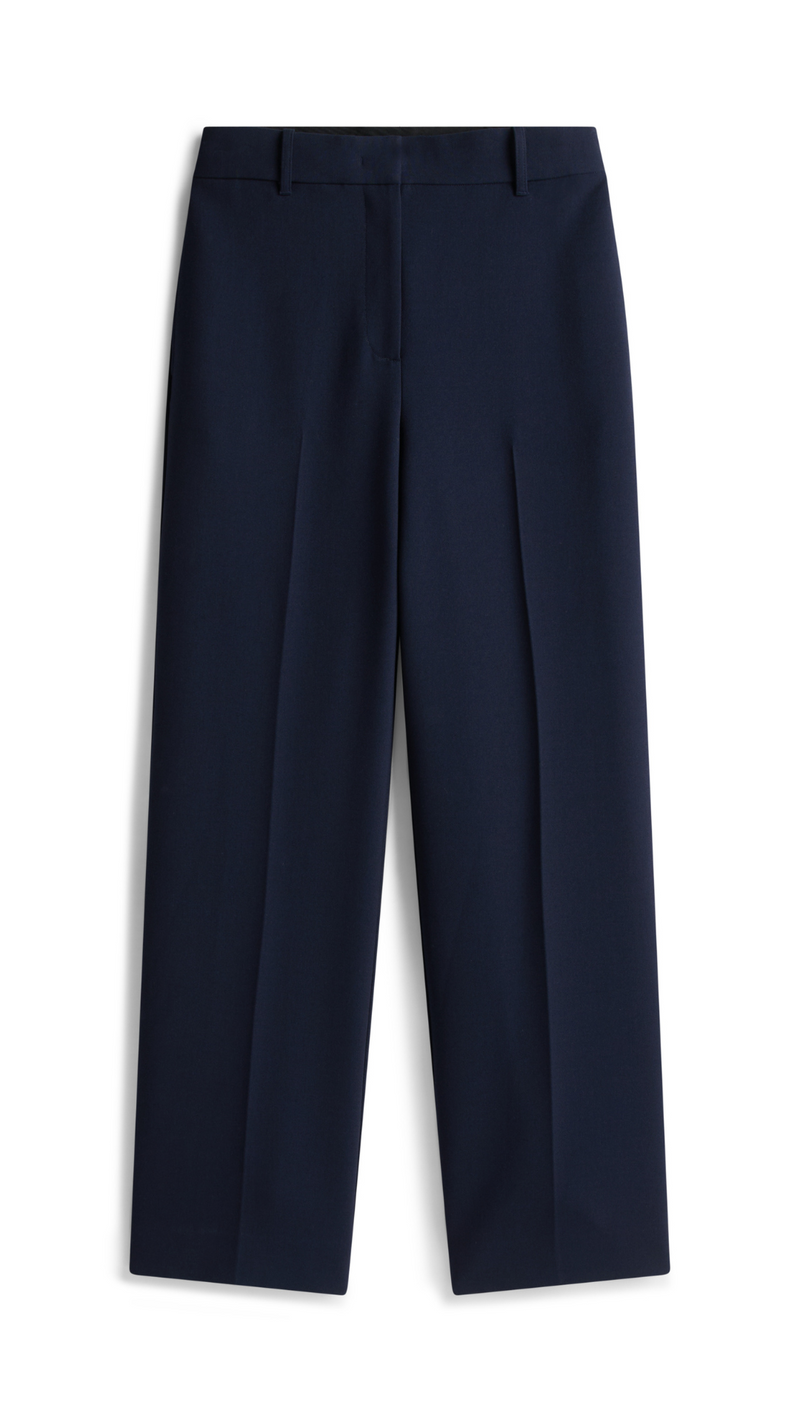Slim Straight Leg Trousers
