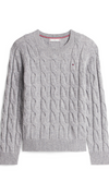 Cable Knit Soft Wool Jumper