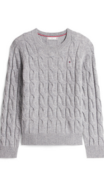Cable Knit Soft Wool Jumper