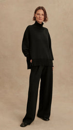 Barker- High Neck Sweat