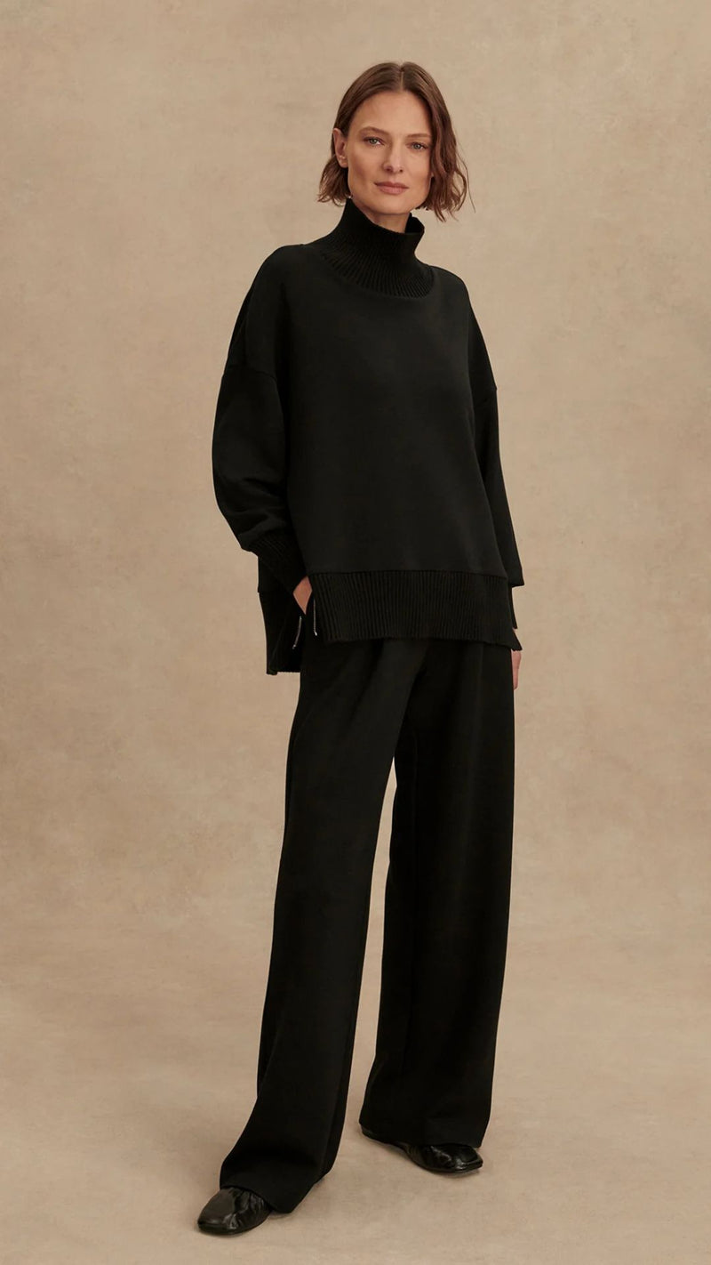 Barker- High Neck Sweat