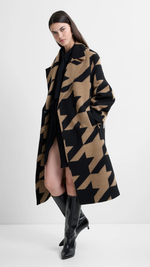 Lucilla Houndstooth Coat