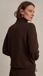 Sian Cropped Half Zip