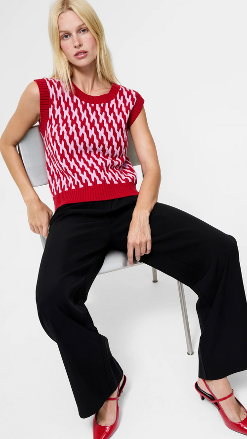Klara Fleck Striped Vest